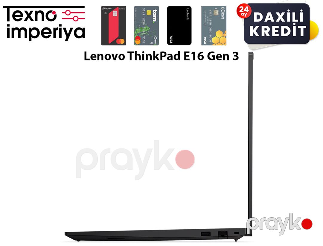 Lenovo ThinkPad E16 Gen 3 21SR0033US — Noutbuklar, Bakı (7)