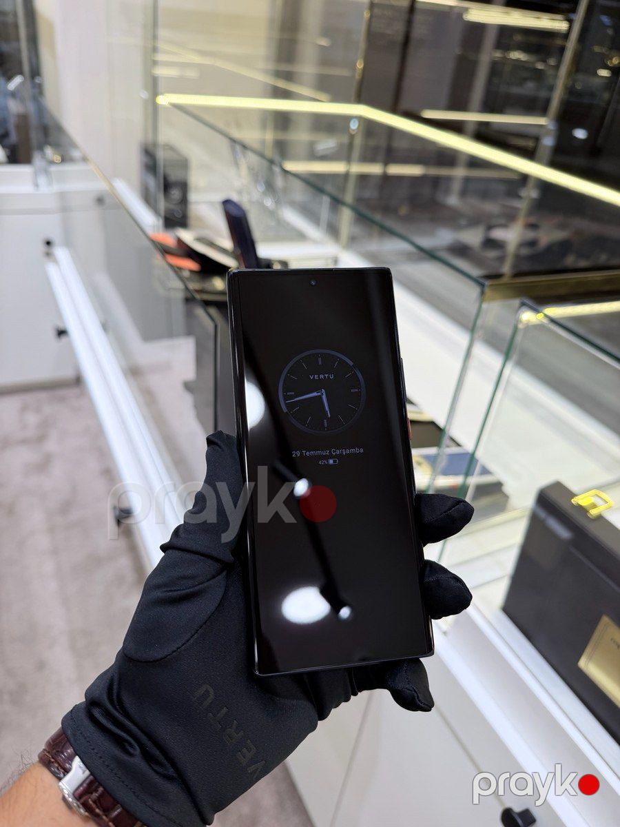 Vertu Metavertu 1 Curve Alligator Skin Black 512GB/12GB — Smartfonlar, Bakı (9)