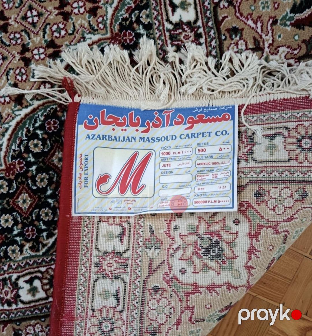 İran xalçası Təbriz, "Azerbaijan Massoud Carpet Co — Xalılar və xalı yolları, Bakı (2)