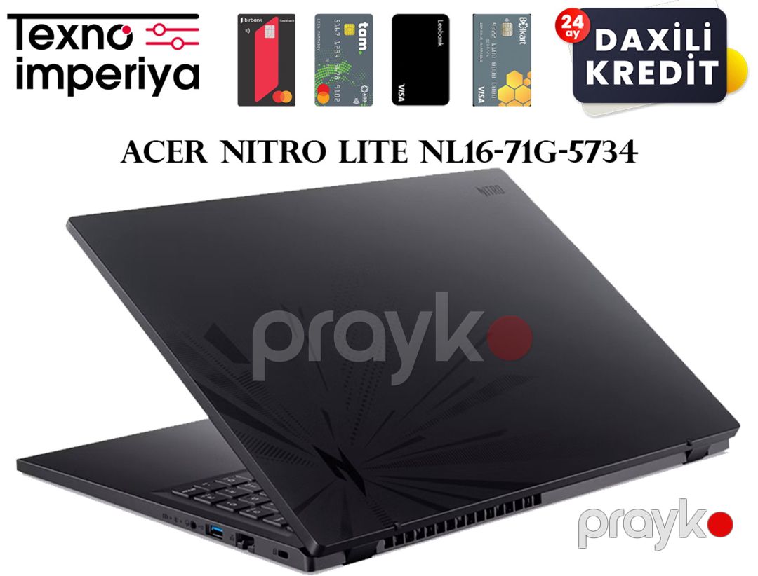 Acer Nitro Lite NL16-71G-5734 NH.DABER.001 — Noutbuklar, Bakı (6)