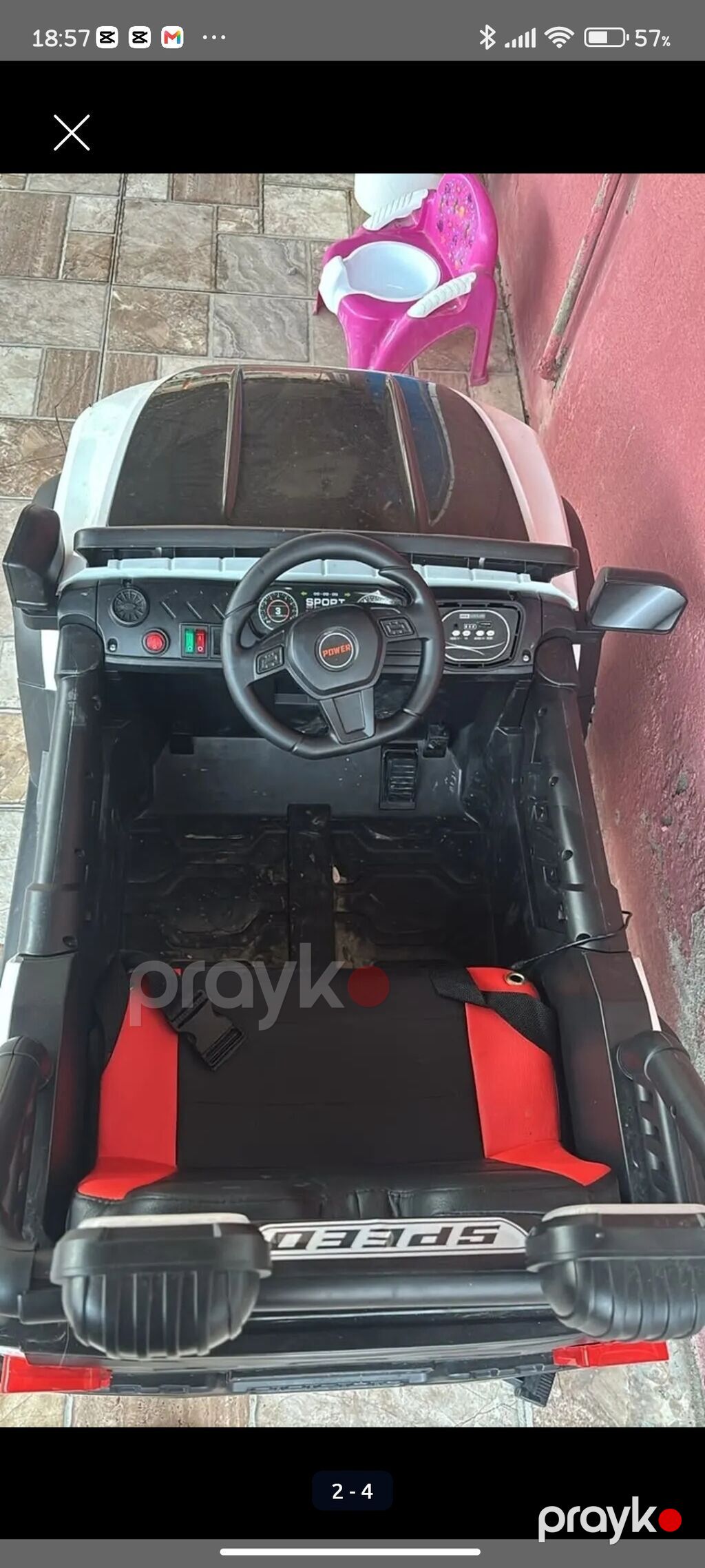 Uşaq üçün elektrikli minik maşını - Model: HF-906 tipli — Uşaq avtomobilləri, Digah (3)
