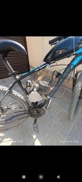 Benzin mühərrikli velosiped - Çərçivə: təzə alınmış Start brendli dağ — Mopedlər və skuterlər
