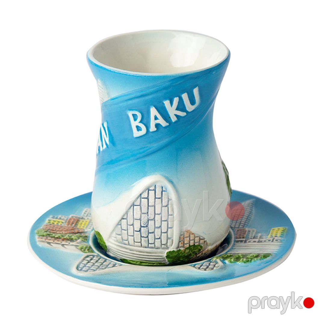 Armudu stəkan Avroluks AZ-466 nəlbəki ilə, 12 sm — Mallar, Bakı (2)