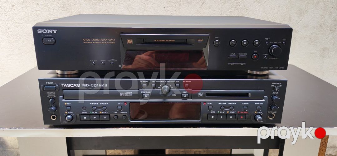 CD md player taskam md CD1MKII Sony MDS-JE480 — Səs texnikası, Bakı (2)