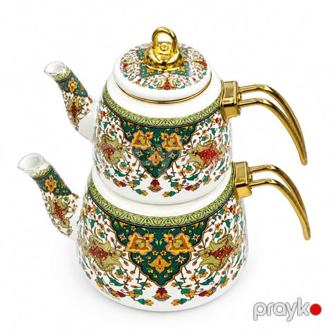 Çaydan dəsti, metal, 1000 ml/3000 ml, rəngbərəng — Bakı
