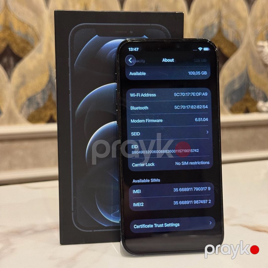 Apple iPhone 12 Pro Pacific Blue 128GB/6GB — Smartfonlar, Bakı (9)