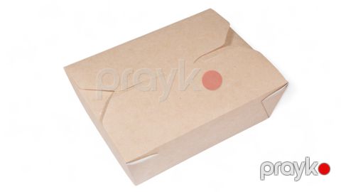Birdəfəlik qab-qacaq dəsti Eco fold box 600, 50 ədəd - Loyal_9858898616 — Bakı