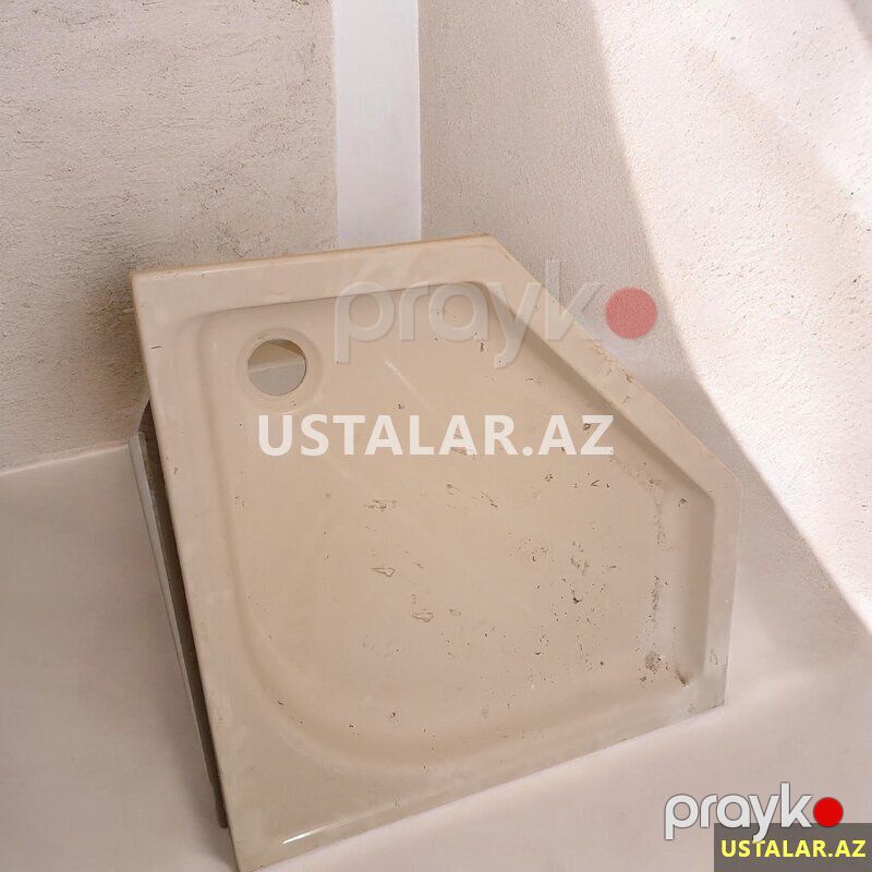 Duşaltı, poddon — Santexnika və kommunikasiyalar, Bakı (3)