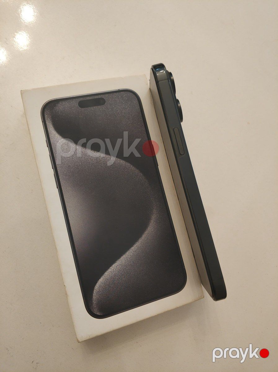 Apple iPhone 15 Pro Max Black Titanium 256GB/8GB — Smartfonlar, Gəncə (4)
