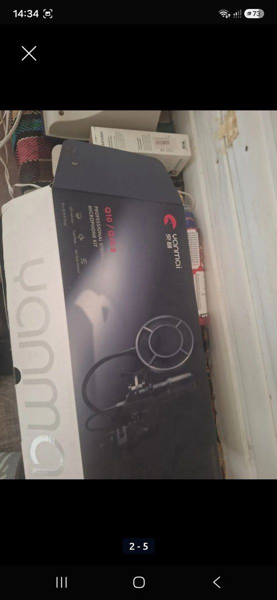 Yanmai Q10/Q10-B Professional Streaming Microphone Kit — Səs texnikası, Bakı (2)