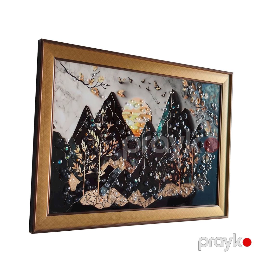 Rəsm Shaswat Art Crystal Reign 22254, 100×70 sm — Mallar, Bakı (3)