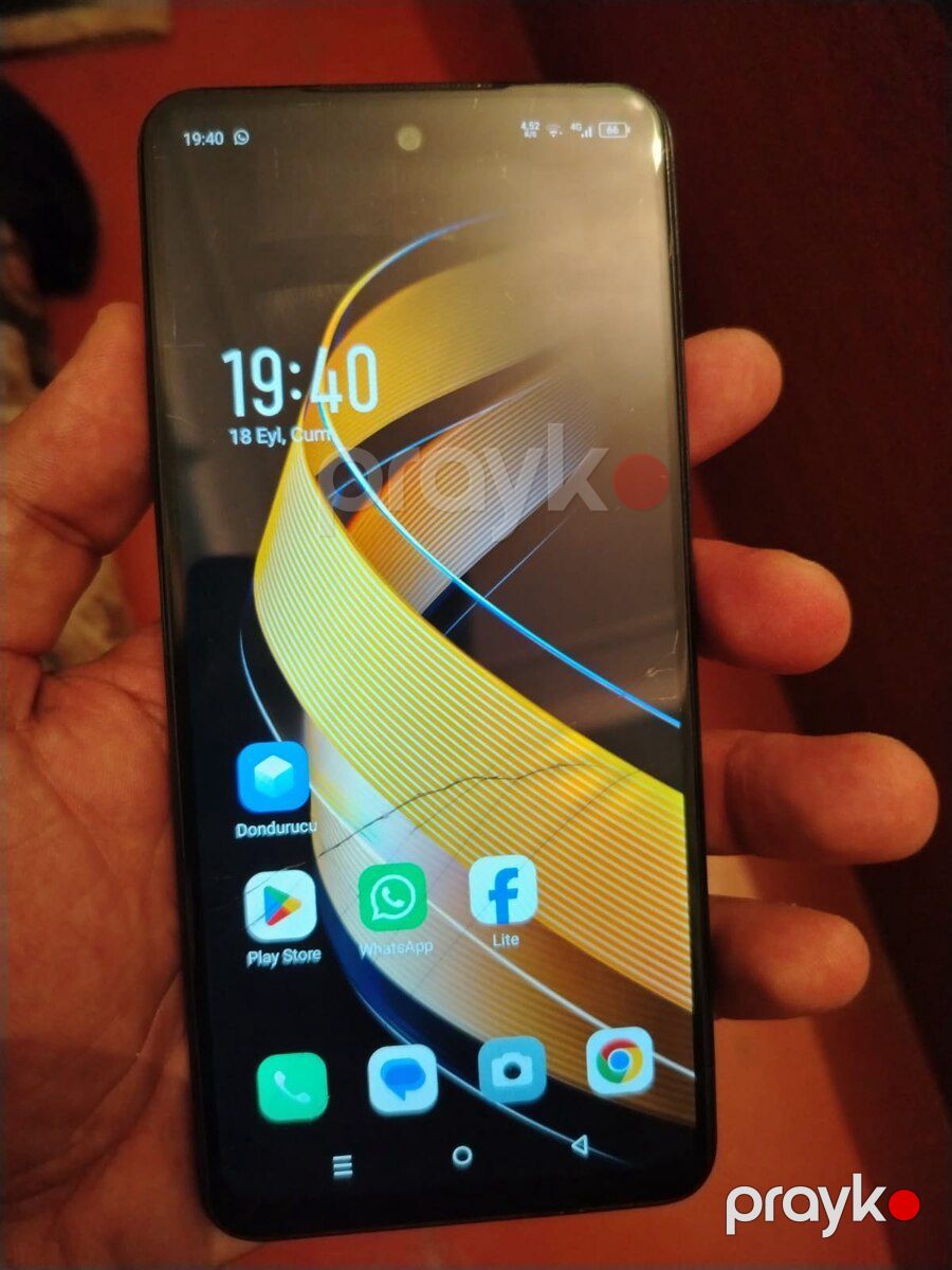 Infinix Smart 8 Timber Black 128GB/4GB — Smartfonlar, Bakı (4)