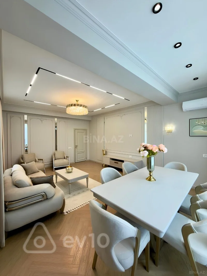 3 otaqlı mənzil, 100 m², Heydər Əliyev Pr. — kirayə — Mənzil, Bakı (2)