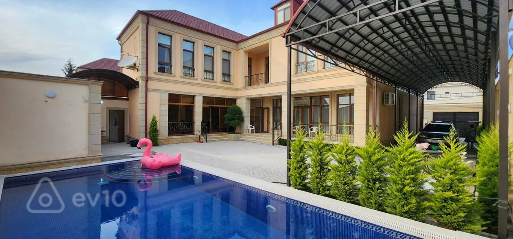 9 otaqlı həyət evi, 500 m², sam bagi resdoranin yani — kirayə — Ev, villa, Bakı (5)