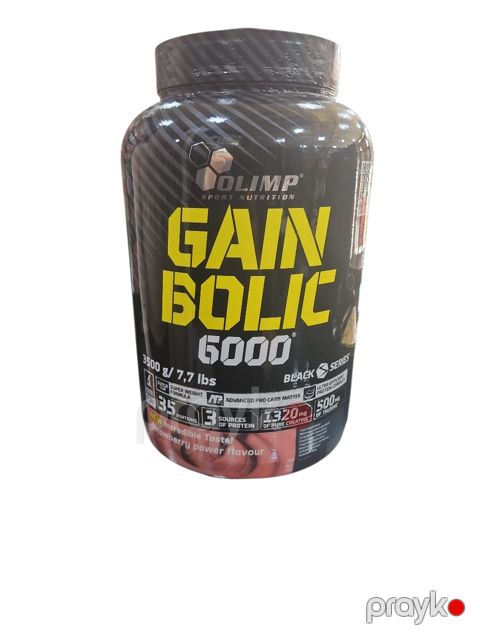 Yüksək kalorili qeyner Olimp Gain Bolic 6000 Strawberry 3500 q — Bakı