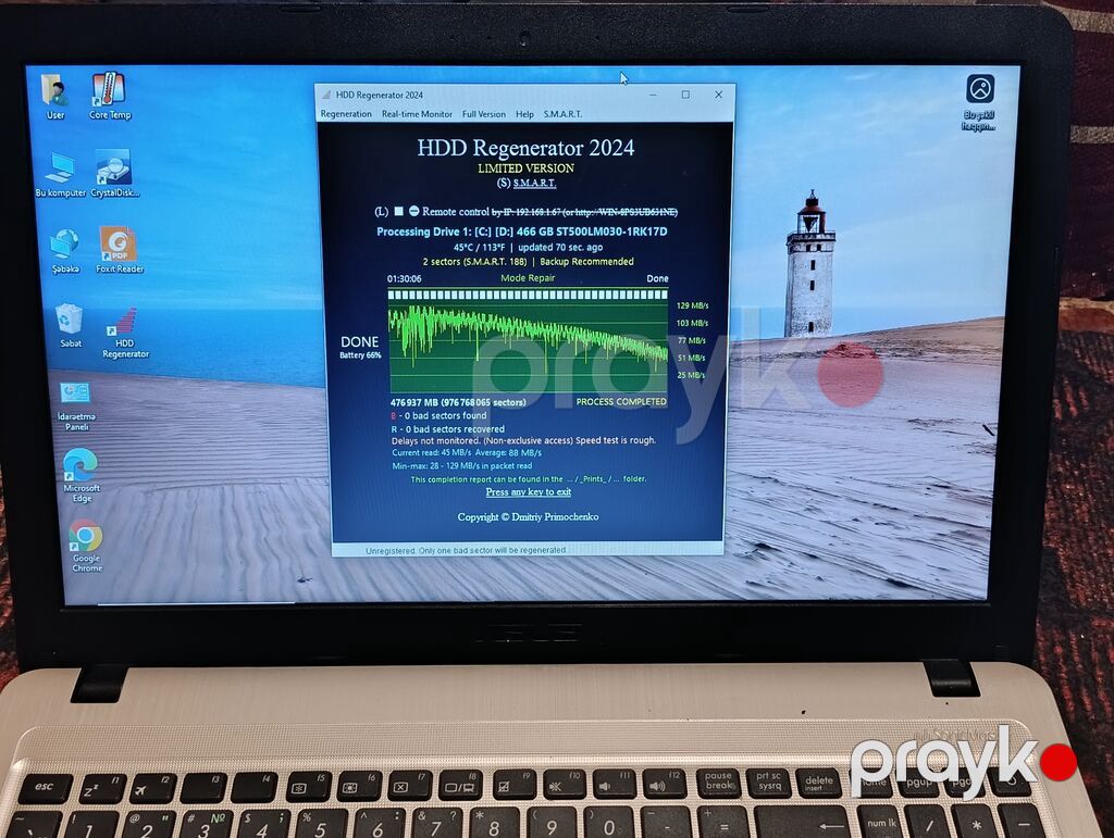ASUS VivoBook X540NA noutbuk Texniki xüsusiyyətlər: - Prosessor — Asus, Bakı (5)