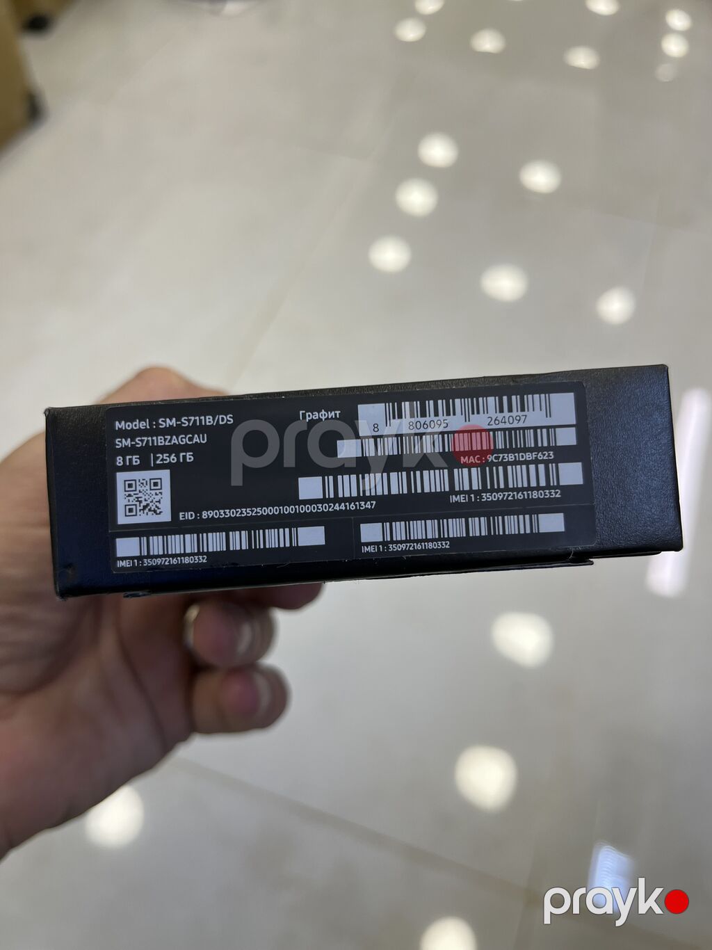 Samsung Galaxy S23 FE, 256 GB, rəng - Boz, Sensor, Barmaq izi, Simsiz şarj — Samsung, Bakı (5)