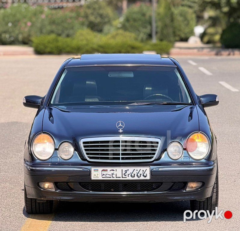 Mercedes E 320, 3.2 L, 2000 il, 327 000 km — Avtomobillər, Bakı (5)