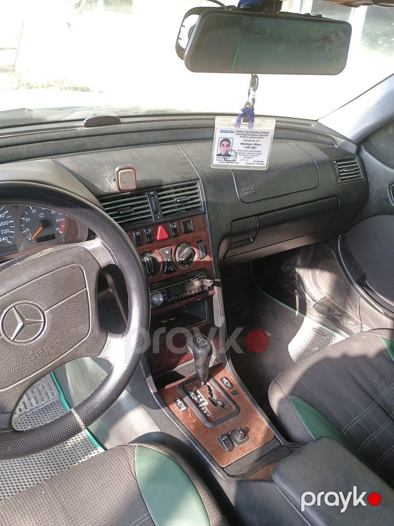Mercedes C 180, 1.8 L, 1998 il, 460 849 km — Avtomobillər, Kürdəmir (10)