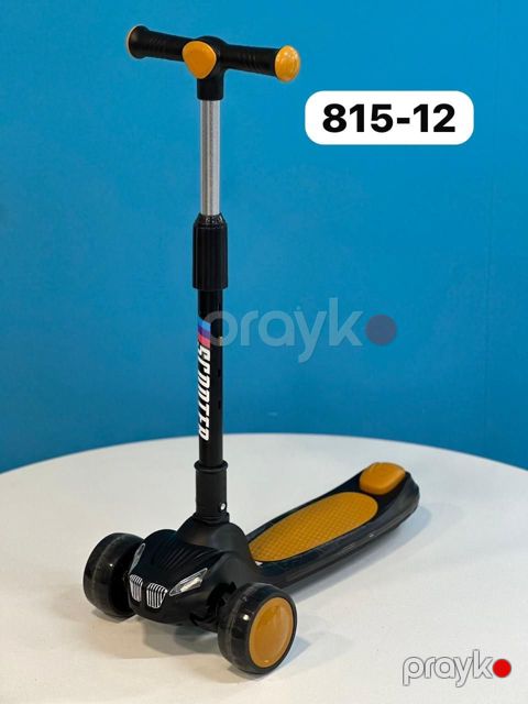 Uşaq samokatı BYP-815-12, qara — Bakı