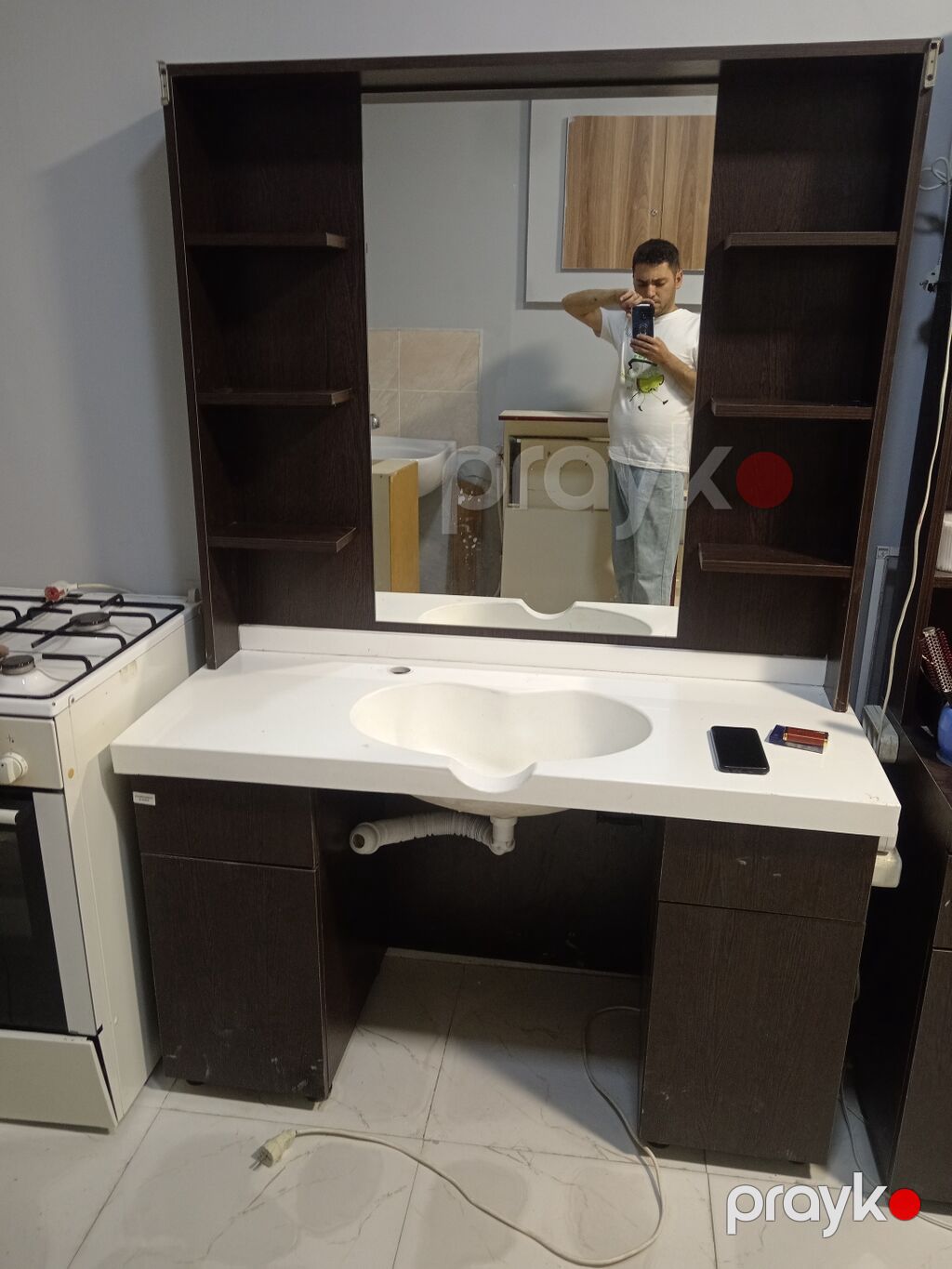 Bərbər mebeli və avadanlıqları komplekti Bərbərxana üçün tam dəst — Salon mebeli, Bakı (2)