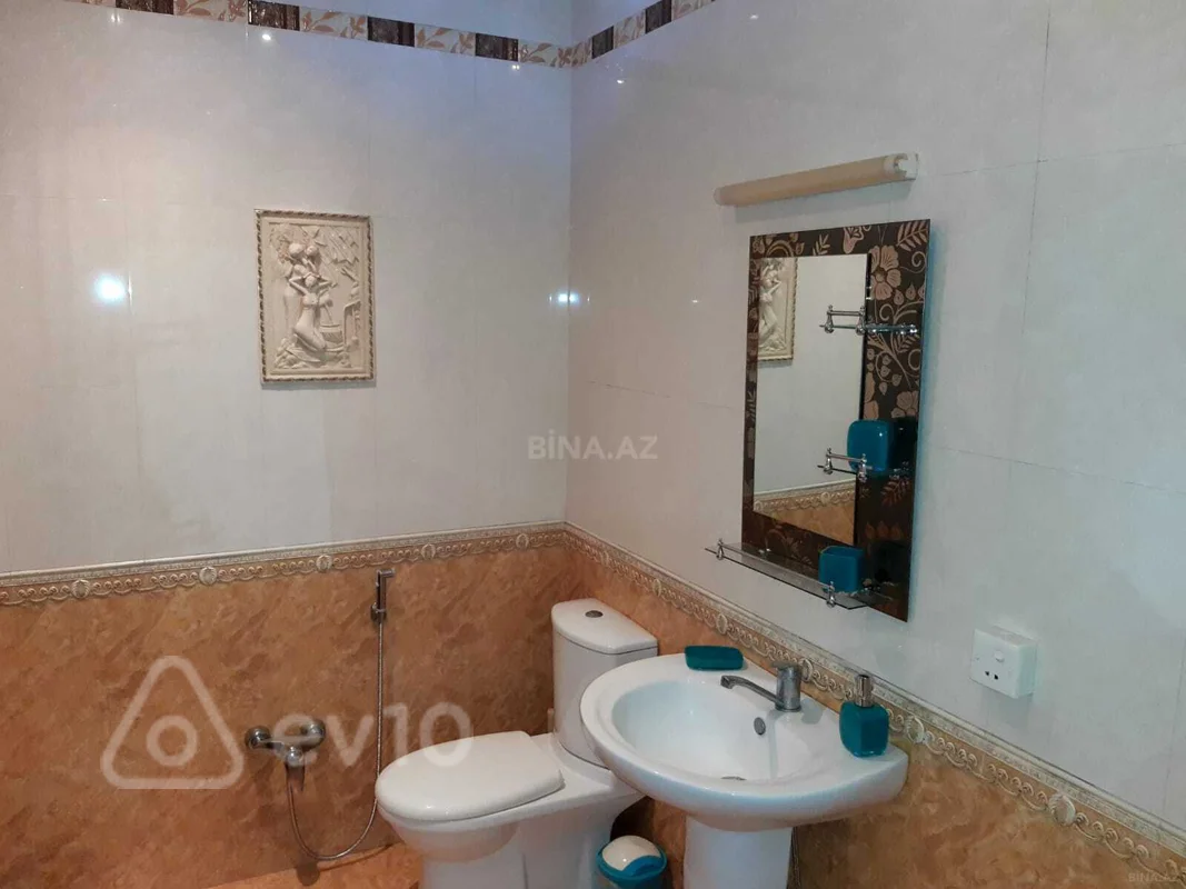 3 otaqlı mənzil, 110 m², İdeal mtk — kirayə — Mənzil, Bakı (8)