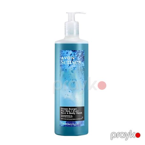 Şampun-duş geli Avon Senses Ocean Surge 720 ml — Bakı