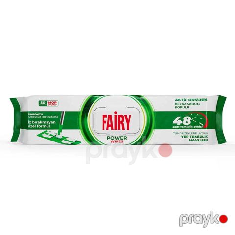 Lif süpürgə üçün nəm salfetlər Fairy 50 əd — Bakı