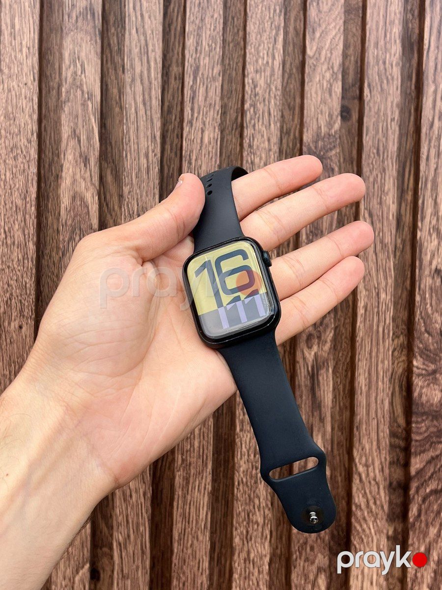 Apple Watch Series 9 Aluminum Midnight 45mm — Ağıllı saatlar və biləkliklər, Bakı (3)