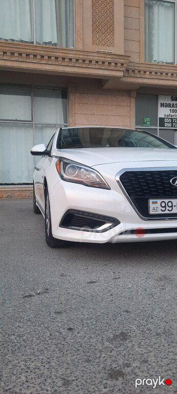 Hyundai Sonata, 2.0 L, 9.8 kWh, 2017 il, 129 000 km — Avtomobillər, Bakı (2)
