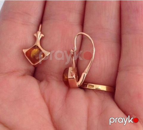 Золотые серьги — Bakı