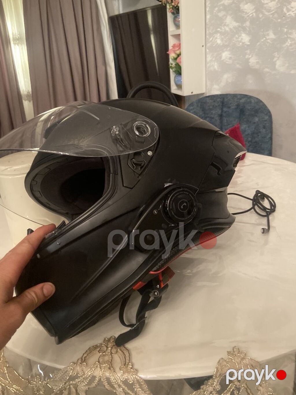 Crown Racing modul tipli motosiklet dəbilqəsi salam 2 aydı alınıb 180 — Motosiklet geyimi, Bakı (3)