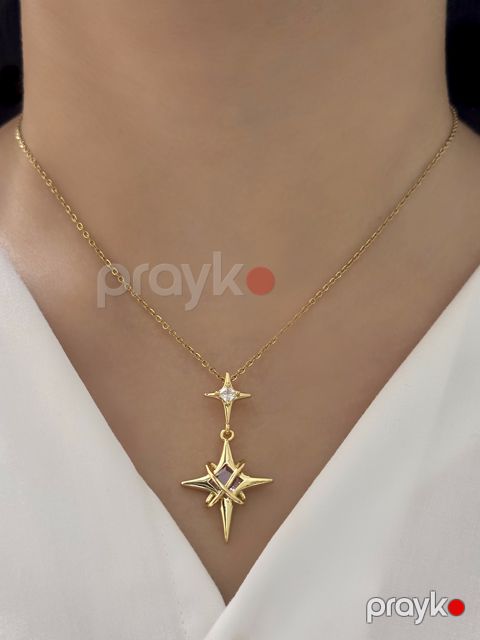 Kulonlu zəncir Stainless Steel 2150000015042_X101503, qızılı — Bakı