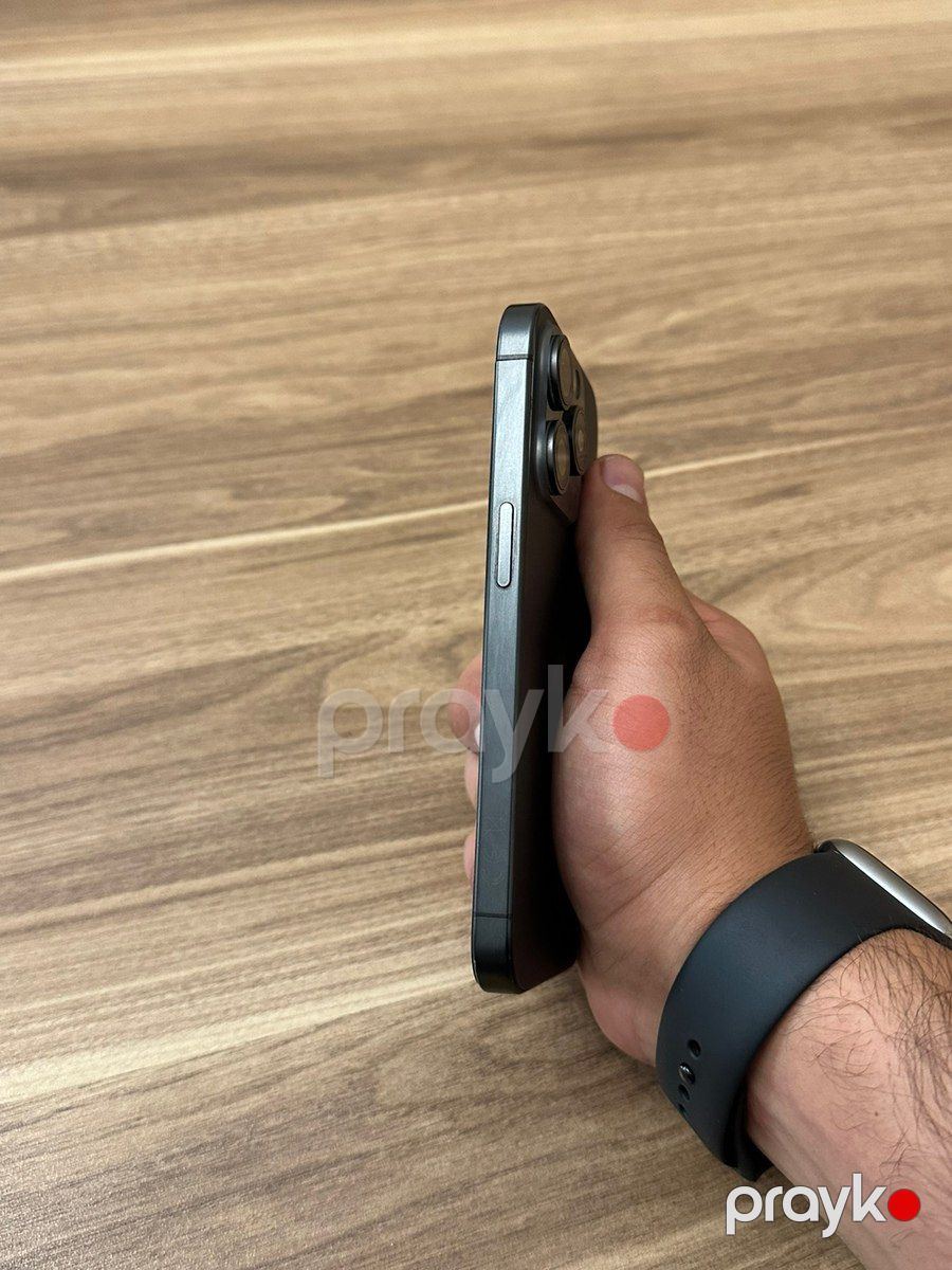 Apple iPhone 15 Pro Black Titanium 128GB/8GB — Smartfonlar, Bakı (3)