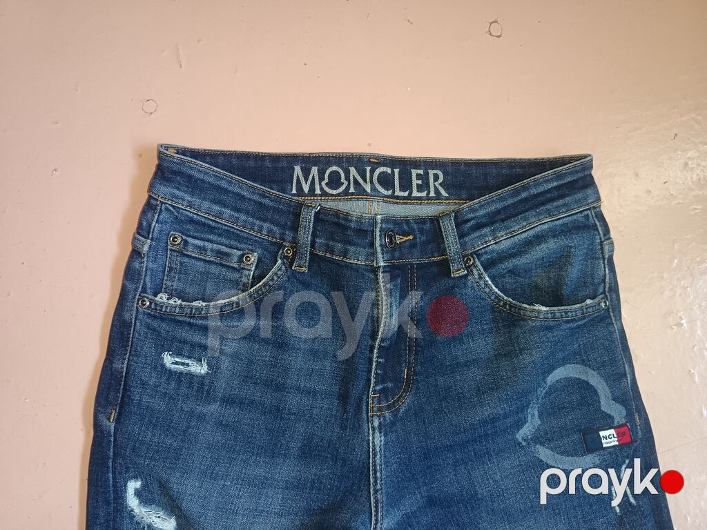 Cins şalvar, Moncler — Jins, Ağcabədi (2)