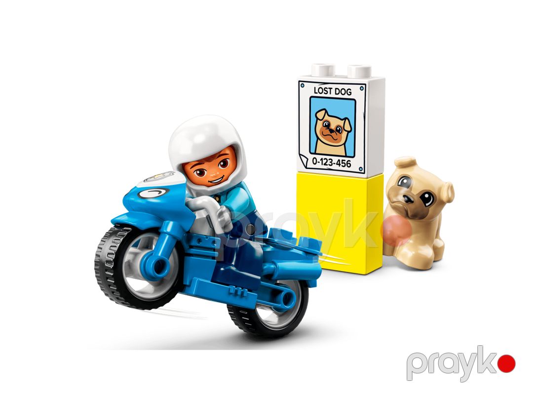 Konstruktor Lego Duplo Police Motorcycle 10967 — Mallar, Bakı (3)