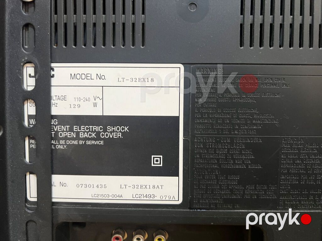 İşlənmiş Televizor JVC LCD 32" HD (1366x768), Ünvandan götürmə — Televizorlar, Bakı (5)