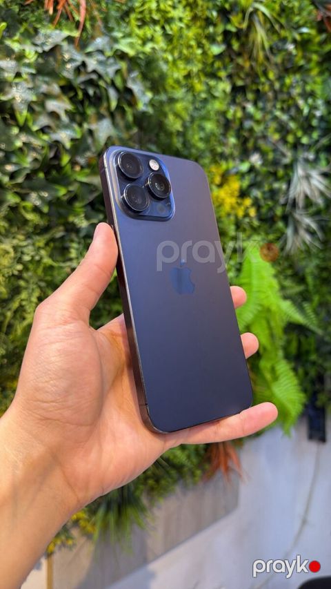 Apple iPhone 15 Pro Max Blue Titanium 256GB/8GB — Bakı