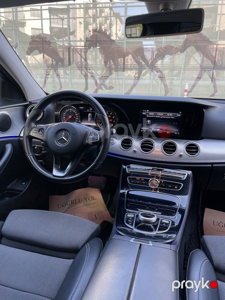 Mercedes E 200, 2.0 L, 2017 il, 103 000 km — Avtomobillər, Bakı (5)