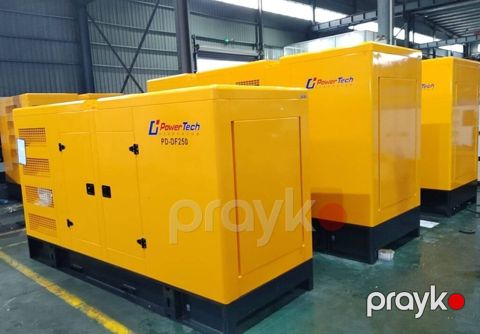 Yeni Dizel Generator Pulsuz çatdırılma, Zəmanətli — Bakı