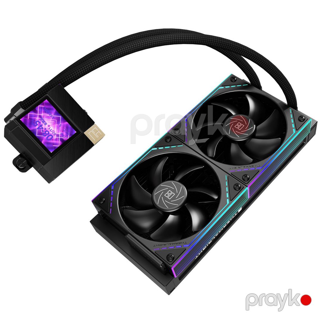 Cpu Cooler thermalrıght core matrıx 240 vısıon argb Black — Kompüterlər və noutbuklar, Bakı (3)
