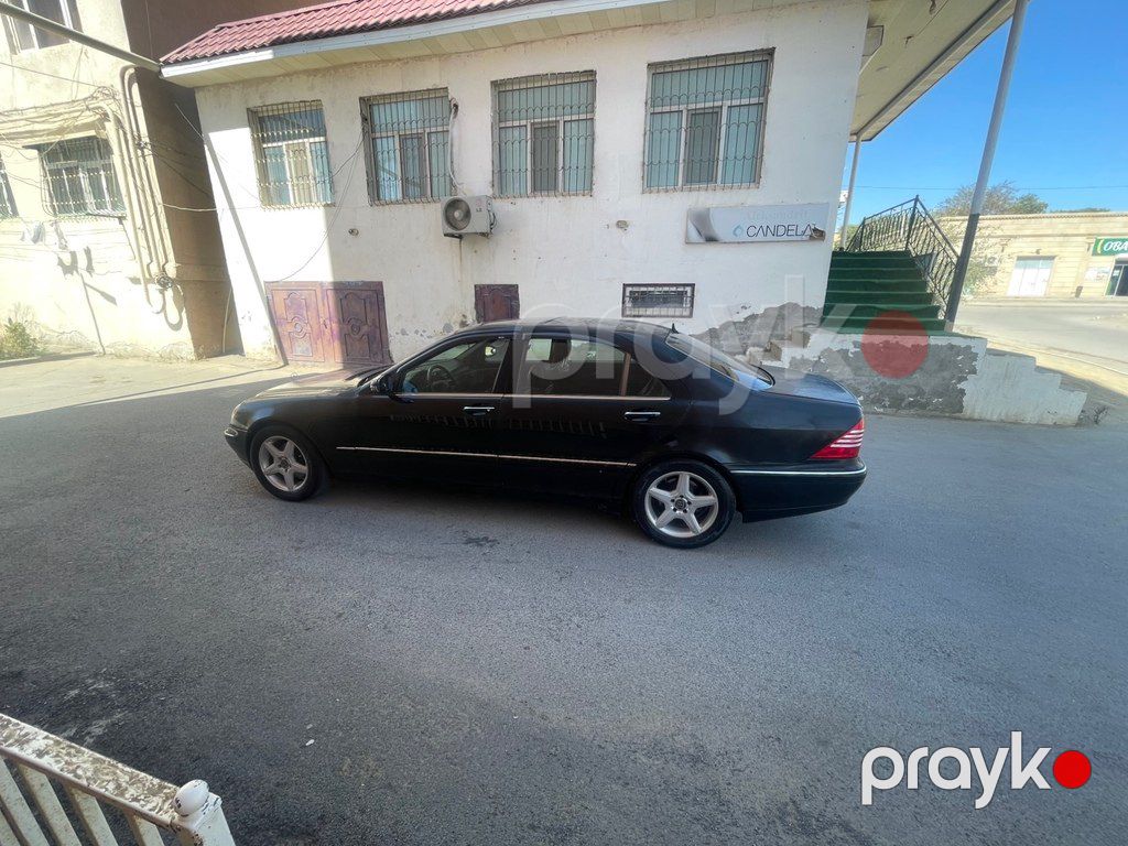 Mercedes S 320, 3.2 L, 1999 il, 311 000 km — Avtomobillər, Bakı (11)