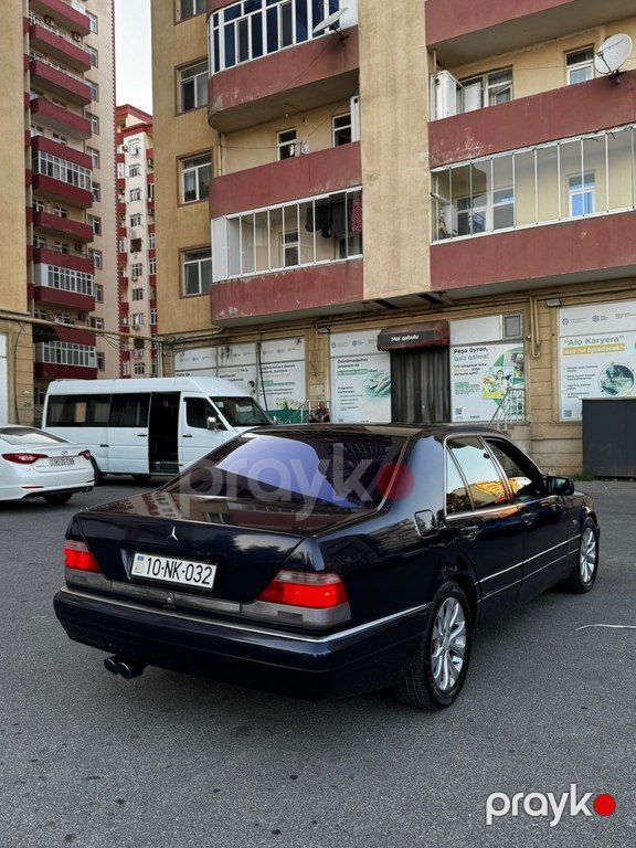 Mercedes S 280, 2.8 L, 1994 il, 515 960 km — Avtomobillər, Bakı (2)