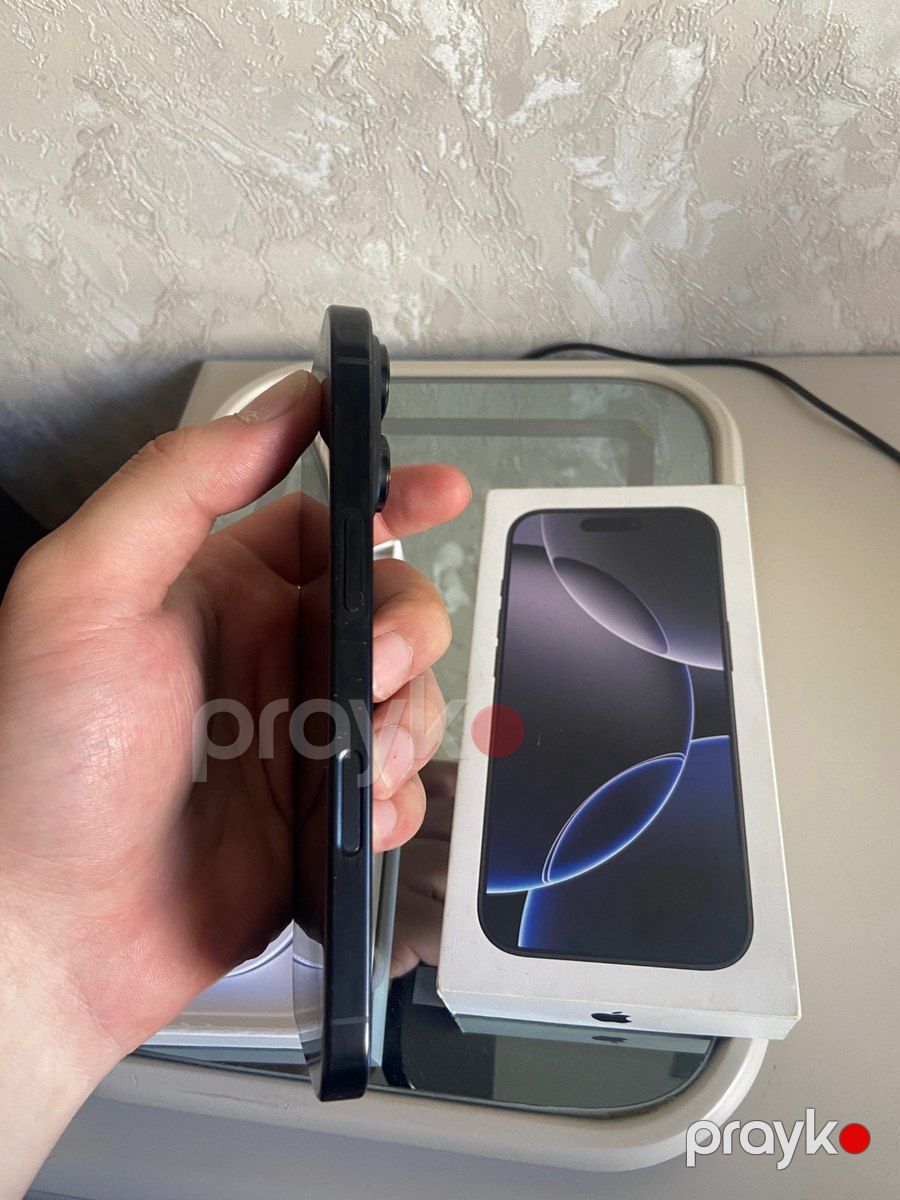 Apple iPhone 16 Pro Black Titanium 128GB/8GB — Smartfonlar, Bakı (4)