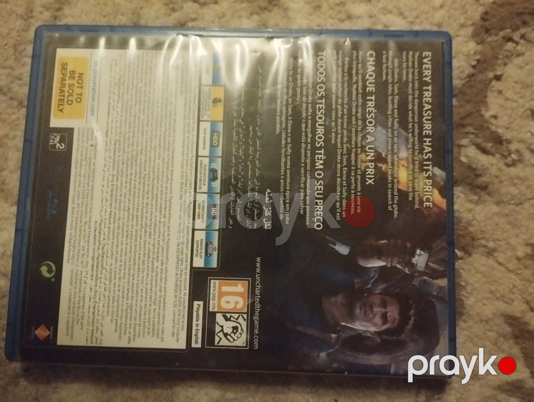 PS 4 oyunu Uncharted 4 — Oyunlar, konsollər və proqramlar, Sumqayıt (2)