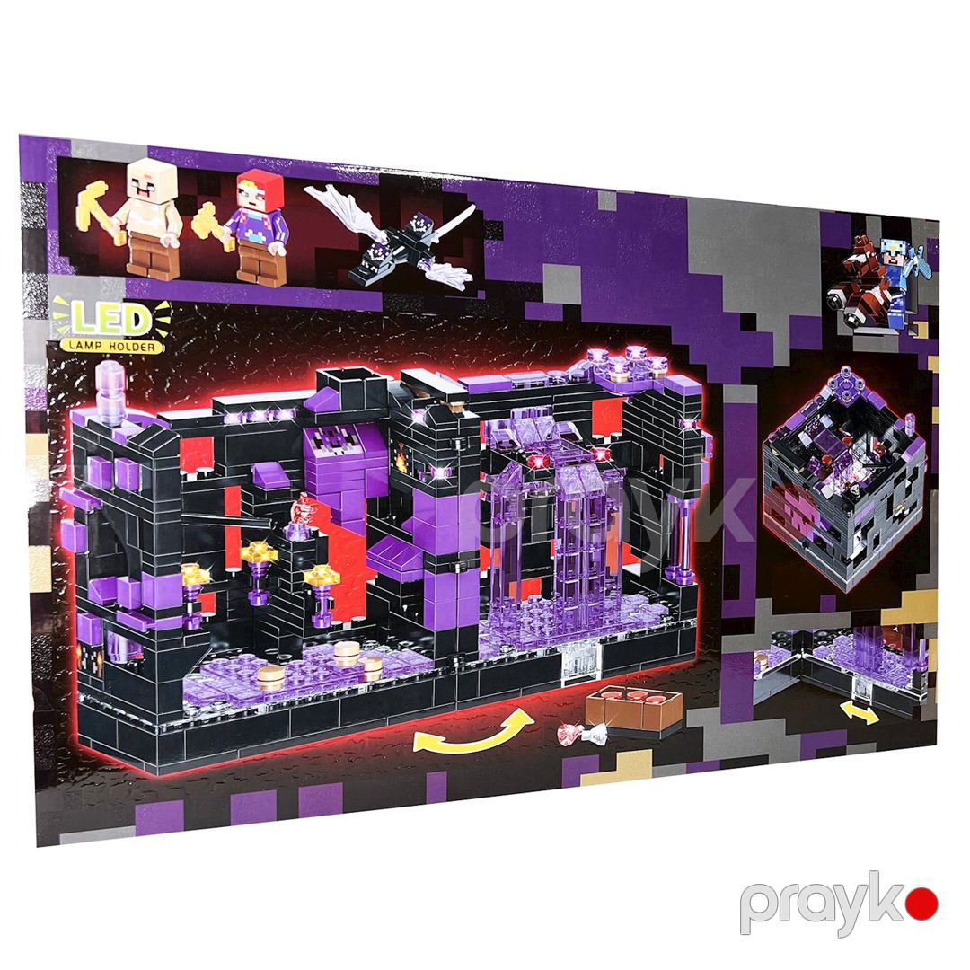 Konstruktor My World LB610 Minecraft, 511 parça, yaş 6-14, Led işıqlandırma ilə — Mallar, Bakı (2)