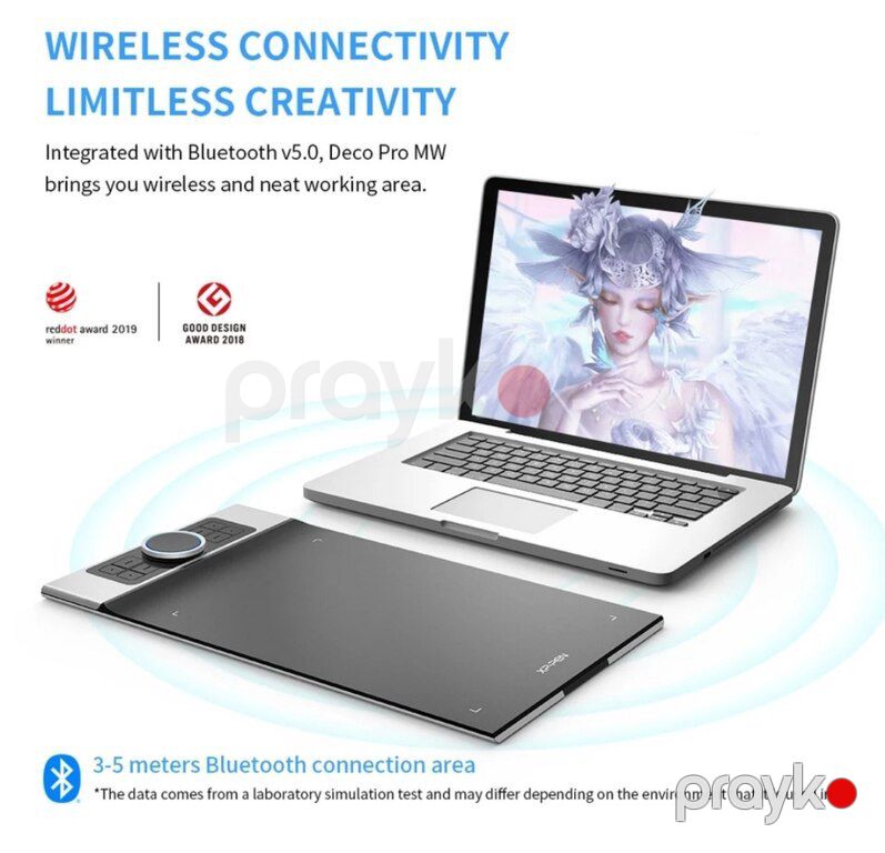 Qrafik planşet "Xp-pen Deco PRO MW" — Planshetlər, Bakı (3)