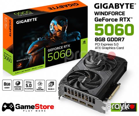 Gıgabyte wındforce GeForce RTX 5060 8GB GDDR7 — Bakı