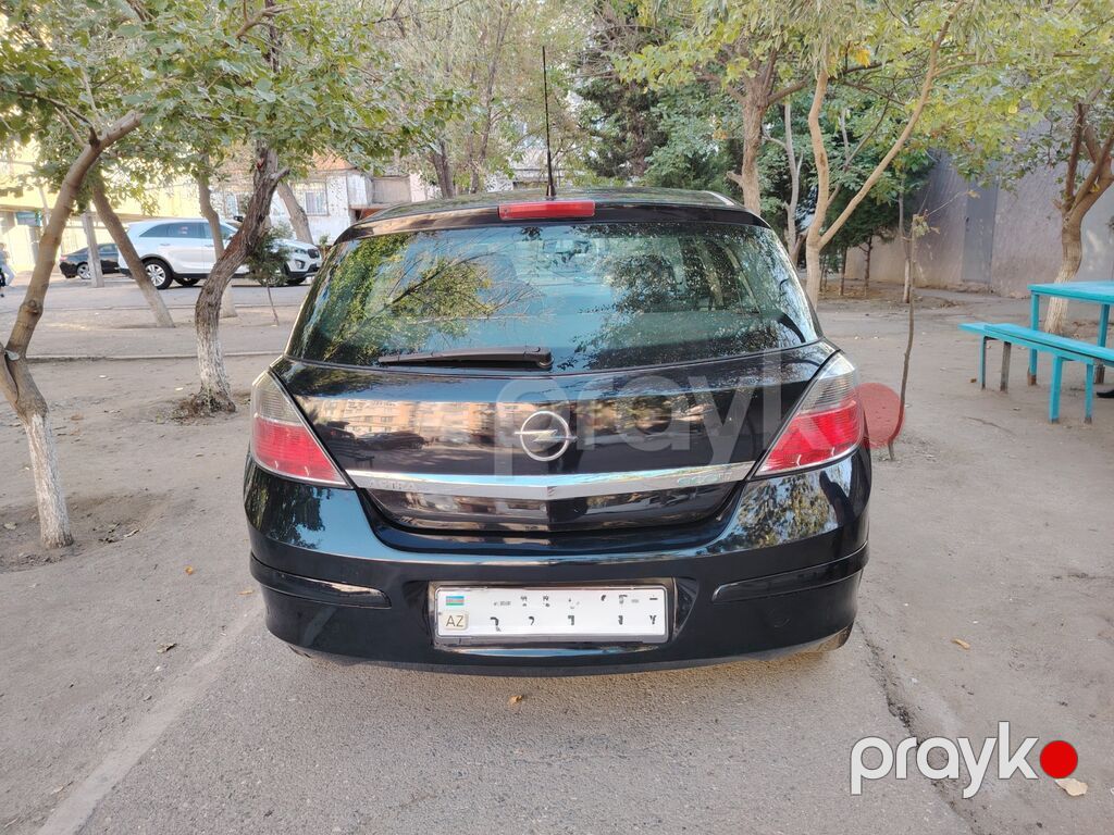 Opel Astra H, 5 qapılı hetçbek, qara rəng Xarici görünüş: - H kuzov — Avtomobillər, Sumqayıt (3)