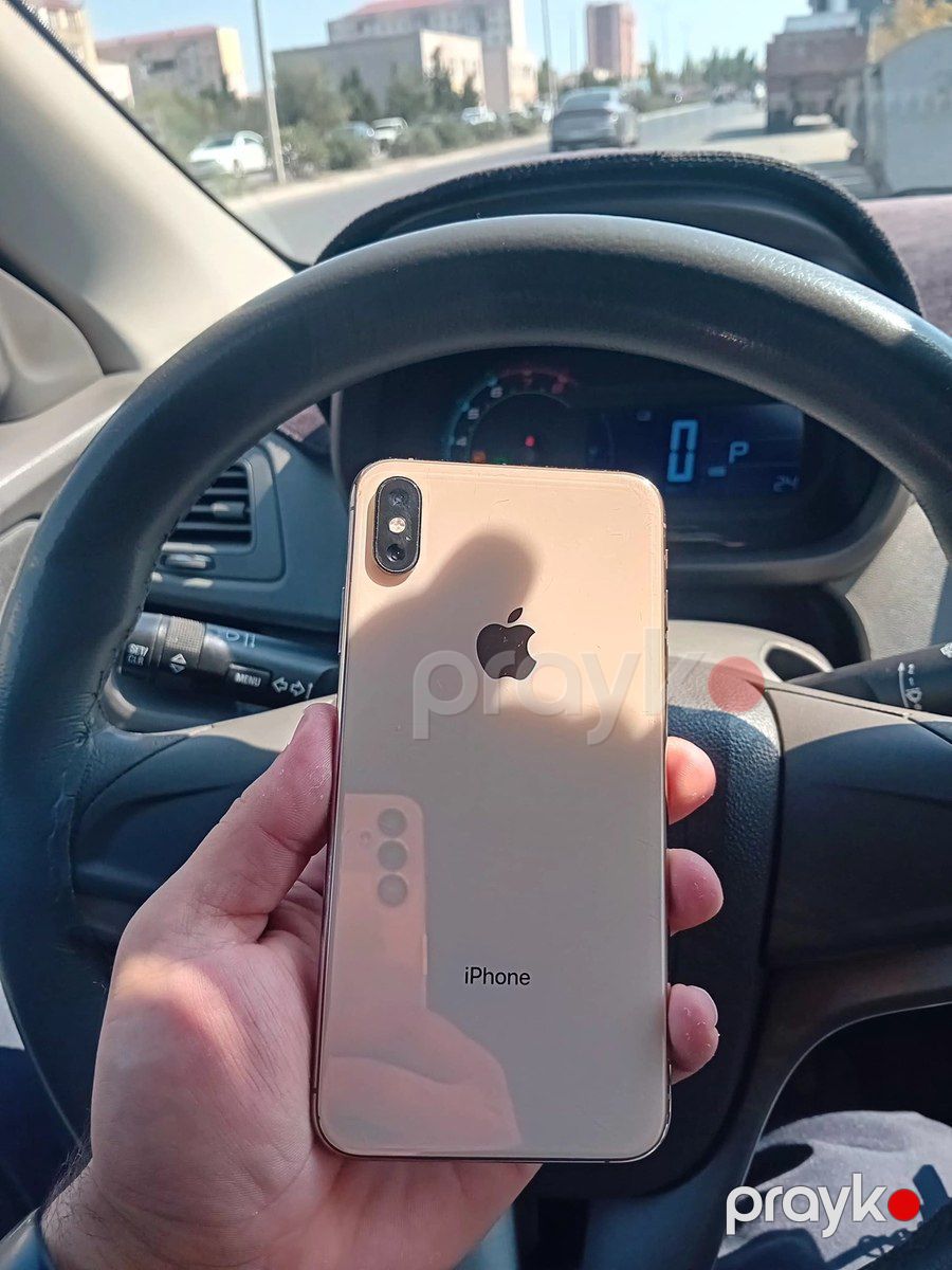 Apple iPhone XS Max Gold 256GB/4GB — Smartfonlar, Sumqayıt (5)